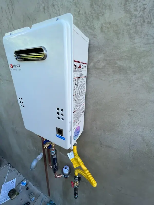 Tankless water heater installation for Quartz Hill homes